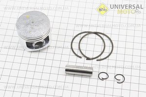 Поршневий комплект (поршень, кільця, палець) 4500 43мм (палець 11мм). Китай (Запчастини до бензопили GoodLuck / UM2050-V16)