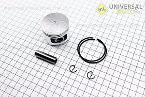 Поршневий комплект (поршень, кільця, палець) 5200 45мм (палець 11мм). Китай (Запчастини до бензопили GoodLuck / UM2050-V17)