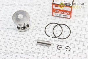 Поршневий комплект (поршень, кільця, палець) 4500 43мм (палець 11мм). NOKER (Запчастини до бензопили GoodLuck / UM2050-V99)