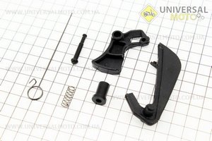 Курок газа - механизм, 5 деталей, комплект . ТАТА (Бензопилы GoodLuck / UM2051-V15)