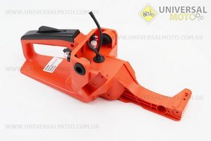 Бак паливний (рукоятка пилки) 4500/5200 з рівнем в баку Тип №1. Китай (Запчастини до бензопили GoodLuck / UM2052-V46)