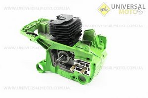 Блок двигуна в зборі 45cм3 43мм. Китай (Запчастини до бензопили GoodLuck / UM2054-V92)