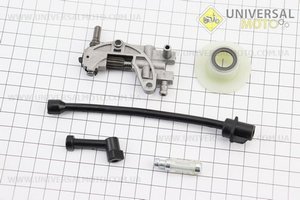 Насос масляний + привід + шланги-2шт + фільтр комплект 4500/5200/5800. WINZOR (Запчастини до бензопили GoodLuck / UM2056-V93)