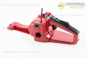 Бак паливний (рукоятка пилки) 4500/5200 з рівнем в баку Тип №4. Китай (Запчастини до бензопили GoodLuck / UM2057-V18)