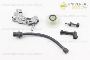 Насос масляний + привід + шланги-2шт + фільтр комплект 4500/5200/5800. Китай (Запчастини до бензопили GoodLuck / UM2057-V75)