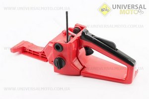 Бак паливний (рукоятка пилки) 4500/5200 з рівнем в баку Тип №5. Китай (Запчастини до бензопили GoodLuck / UM2057-V97)