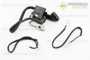 Котушка запалювання з надсвічніком 350/351/352/371/391/401. Китай (Запчастини до бензопили PARTNER / UM2060-V02)