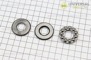 Підшипник 51202 (15x32x12) вижимний культиватора. Китай (Підшипники / UM2131-V45)