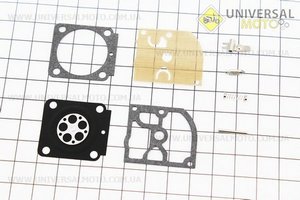 Ремонтний комплект карбюратору Stihl FS-55/85, 8 деталей. Китай (Запчастини для триммера / UM2131-V46)