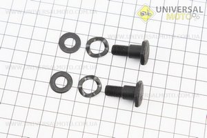 Болт кріплення зчеплення M8x1,00, 2шт + шайба 4шт комплект. Китай (Запчастини для триммера / UM2131-V84)