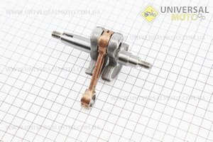 Колінвал 1E40F шатун - жовтий. Viper (Запчастини для триммера / UM2132-V09)