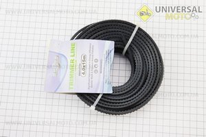 Косильна струна d = 4,0мм, 15м "зубчасту". Китай (Запчастини для триммера / UM2132-V31)