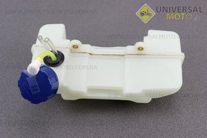 Бак паливний ZMG-2602 (кріплення 2отв, горловина збоку довга) комплект. ZOMAX (Запчастини для триммера / UM2133-V37)