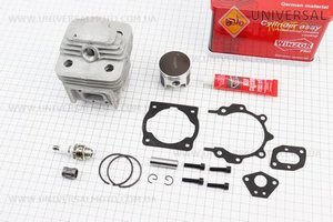 Циліндро поршневий комплект (ЦПГ) 40мм (палець 10мм)+свеча+герметик, металева коробка "PRO SERIA". WINZOR (Запчастини для триммера / UM2133-V43)