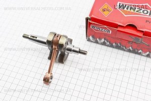 Колінвал 1E40F шатун - жовтий, "PRO SERIA". WINZOR (Запчастини для триммера / UM2133-V52)