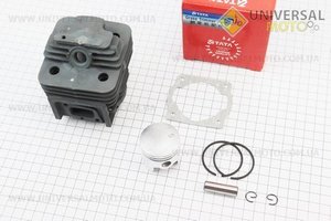 Циліндро поршневий комплект (ЦПГ) 40мм (палець 10мм) "чорний". TATA (Запчастини для триммера / UM2134-V25)