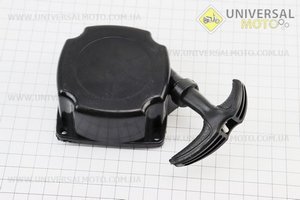 Стартер в зборі 4отв. 66,5х66,5мм "Плавний пуск - 4зацепа", Øзацепа = 38мм Тип №2. Китай (Запчастини для триммера / UM2134-V28)