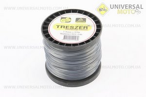 Косильна струна d = 2,4мм, 82м "квадрат", армована. TRESZER (Запчастини для триммера / UM2134-V80)