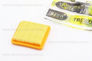 Фільтр повітряний - елемент (77x67x16мм). TRESZER (Запчастини для триммера / UM2134-V99)