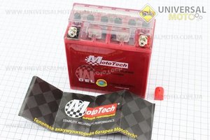 Аккумулятор 5Аh 12N5L-BS (гелевый) Active 120/60/130мм, 2018. Mototech (Аксессуары / UM3010-V03)