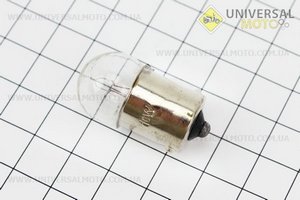 Лампа повороту (біла з цоколем) 12V / 10W G18. Китай (Різне / UM3010-V62)