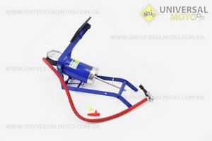 Насос ножний для шин однопоршневий "малий, шток тонкий" синій. Китай (Різне / UM3010-V86)