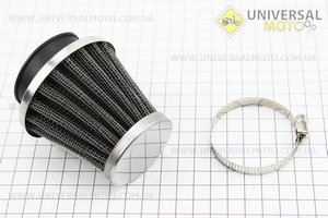 Фільтр повітряний нульовий 42мм прямий "конус", високий, тип 1. Китай (Різне / UM3011-V79)