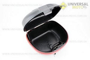 Кофр МАТовый черный "большой" отстегивающийся 455*385*280мм