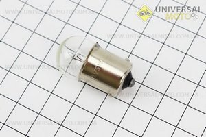 Лампа повороту (біла з цоколем) 12V / 5W G18. Китай (Освітлення / UM3012-V45)