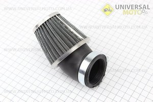 Фильтр воздушный нулевой 42мм 45град. "конус", большой