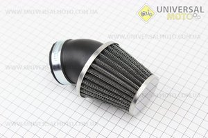 Фильтр воздушный нулевой 42мм 45град. "конус", большой