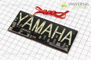 Табличка світлодіодна "YAMAHA" (12 * 5 см). Китай (Різне / UM3014-V40)