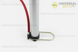 Насос ручной "советский" серый с дерев. ручкой. Китай (Аксессуары / UM3014-V62)