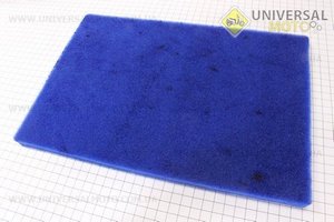Фільтр повітряний поролон - "заготовка" 200 * 300мм з просоченням, синій. Украина (Повітряний фільтр / UM3014-V98)