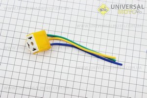 Патрон лампи фари цоколь P45T, лампа H4 / HS1. Китай (Освітлення / UM3015-V47)