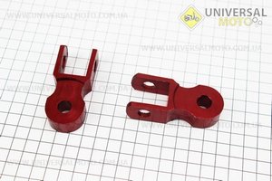 Подовжувач заднього амортизатора 45мм комплект 2шт + болти + гайки, червоний. Китай (Різне / UM3017-V72)