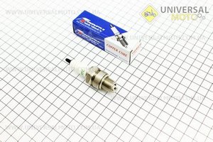 Свічка 2Т E7RTC - M14 L12 (контакт з різьбленням). TORCH (Мото свічка / UM3018-V05)