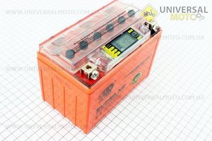 Аккумулятор 9Аh (гелевый, оранж) 150/85/105мм с ИНФОР. ДИСПЛЕЕМ, 2016