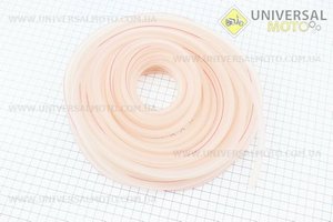 Шланг паливний 5x7мм - 15метрів, прозорий "силікон". Китай (Різне / UM3019-V87)