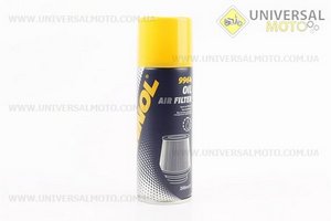 Просочення масляна для повітряних фільтрів "AIR FILTER OIL", Аерозоль 200мл. MANNOL (Мотохімія / UM3040-V12)