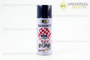 Фарба акрилова №28 "ТЕМНО-СИНІЙ", Аерозоль 400мл. BOSNY (Мотохімія / UM3040-V41)