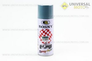 Фарба акрилова №22 "срібно-СІРИЙ", Аерозоль 400мл. BOSNY (Мотохімія / UM3040-V43)