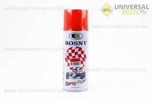 Фарба акрилова №14 "оранжево-червоний", Аерозоль 400мл. BOSNY (Мотохімія / UM3040-V44)