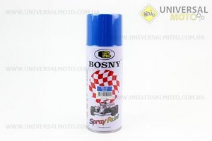 Фарба акрилова №21 "СИНІЙ", Аерозоль 400мл. BOSNY (Мотохімія / UM3040-V46)