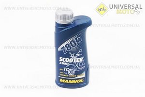 2T SCOOTER масло для 2-х такт. высокооборотистых двигателей, 0,500л. MANNOL (Мотохимия / UM3041-V15)