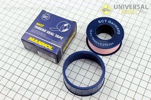 Thread seal TAPE 15m – ЛЕНТА для герметизации резьбовых соединений, 19мм*0,75мм*15m. MANNOL (Мотохимия / UM3041-V26)