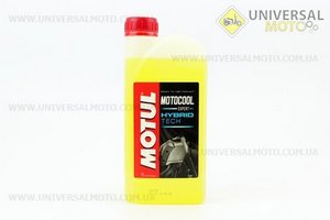 Рідина охолоджуюча -37 ° C "АНТИФРИЗ Motocool Expert", жовтий1 літр. MOTUL (Мотохімія / UM3041-V78)