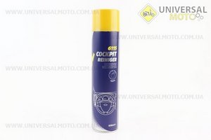 Поліроль для пластику з ароматизатором (яблуко) "Cockpit Reiniger", Аерозоль 650ml. MANNOL (Мотохімія / UM3044-V77)