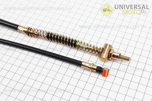 Трос задніх гальм 4Т (трос 202см; кожух 187см). Китай (Троса / UM3050-V10)