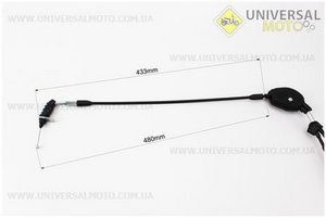 Трос газу подвійний Yamaha STELS (трос 138; 148см; кожух 130; 146см). Китай (Троса / UM3050-V30)